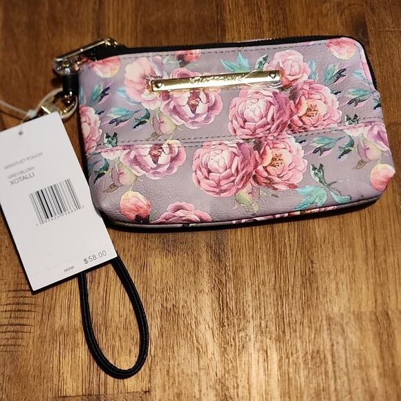 Betsy Johnson Floral Talli Wristlet Pouch - Picture 7 of 8